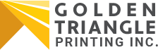 golden triangle printing logo